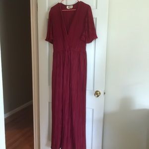 Long Maxi Wrap Dress